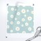 Spring Daisy Dainty Floral Baby Girl Modern Mint Botanical Garden Bloom Meadow Wildflower Custom Printed Fabric by Spoonflower Various Fabrics by the Yard or Fat Quarter
